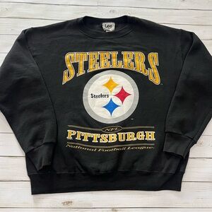 Vintage 1995 Pittsburgh Steelers crewneck sweatshirt Sz M MADE IN THE USA